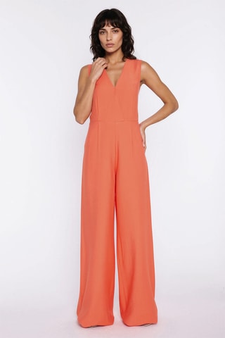 Mono regular fit sin mangas - Naranja