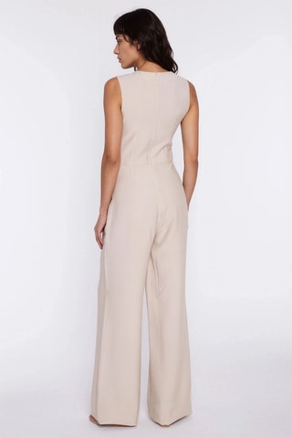 Mono regular fit sin mangas - Beige