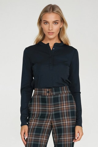 Polo slim fit - Azul