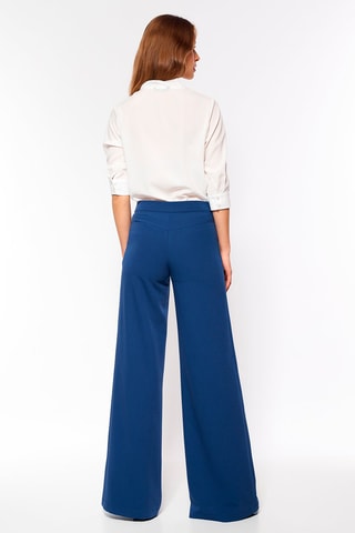 Pantalón palazzo - Azul