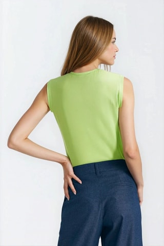 Blusa regular fit - Verde