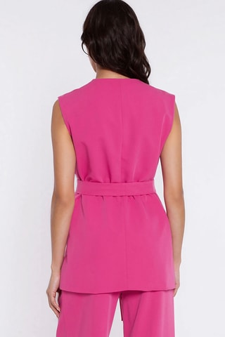 Chaleco regular fit - Rosa