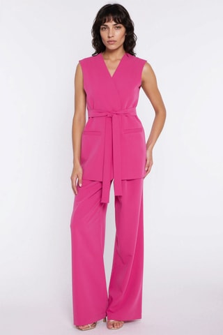 Chaleco regular fit - Rosa