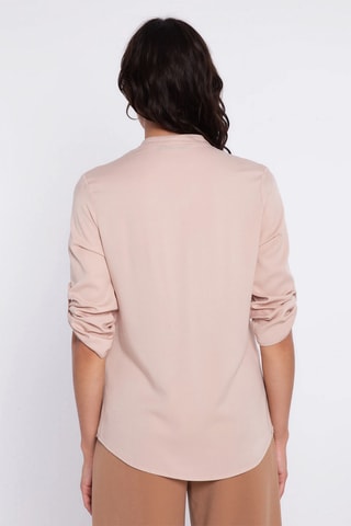 Blusa regular fit - Beige