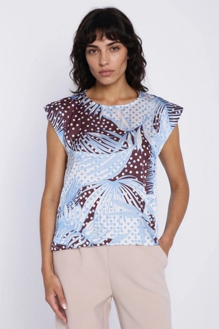 Blusa regular fit - Blanco