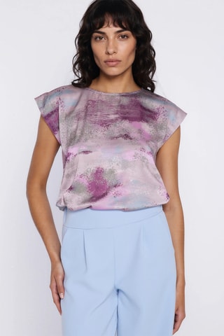 Blusa regular fit - Rosa