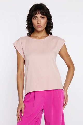 Blusa regular fit - Beige