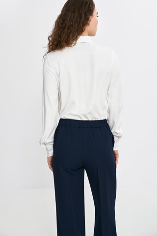 Pantalón wide leg - Azul