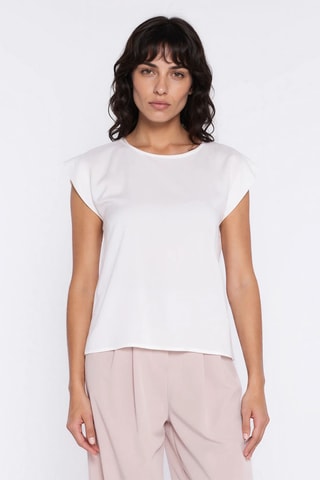 Blusa regular fit - Crudo