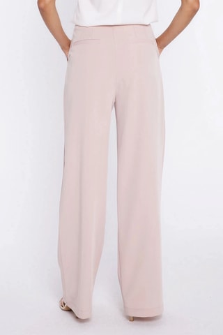 Pantalón wide leg - Beige