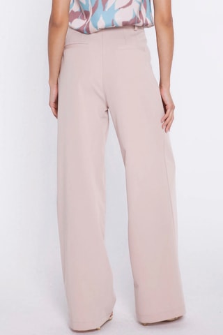 Pantalón wide leg - Beige