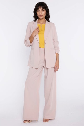 Pantalón wide leg - Beige