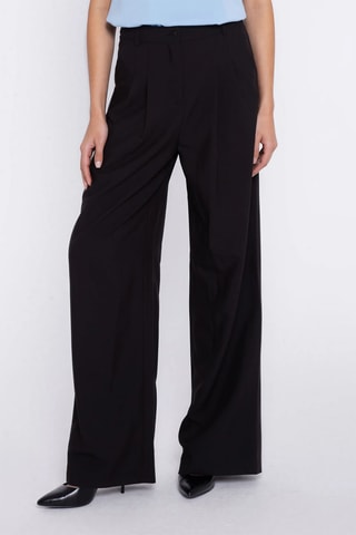 Pantalón wide leg - Negro