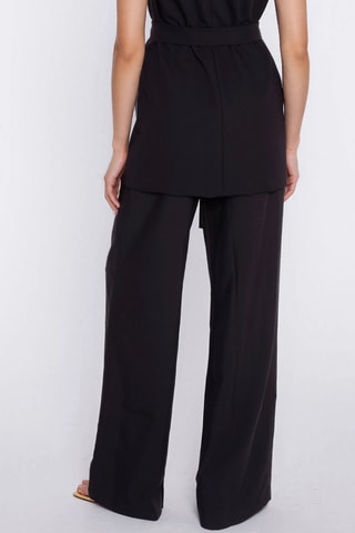 Pantalón wide leg - Negro