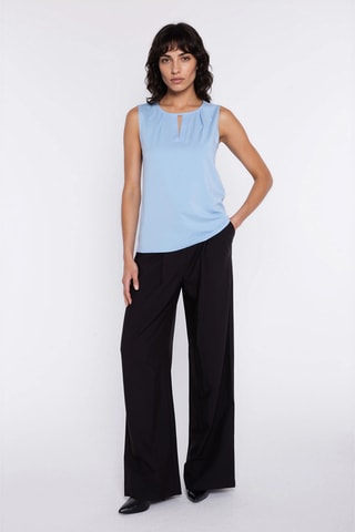 Pantalón wide leg - Negro