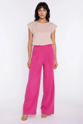 Pantalón wide leg - Rosa