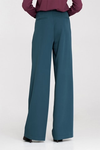 Pantalón wide leg - Azul