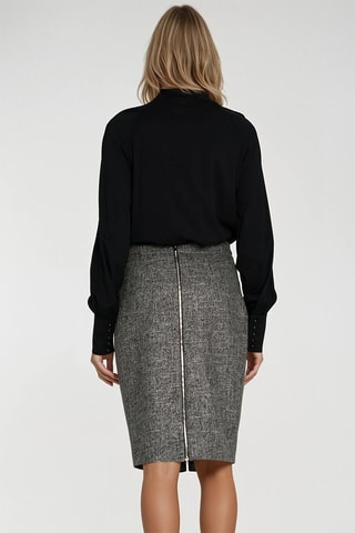 Blusa regular fit - Negro