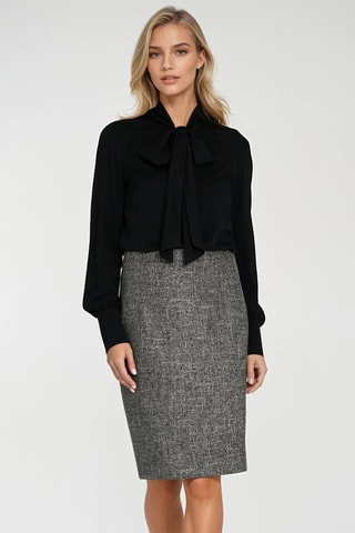 Blusa regular fit - Negro