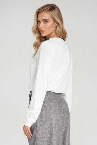 Blusa regular fit - Blanco