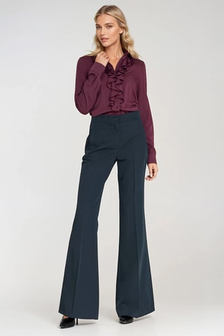 Pantalón flare - Azul