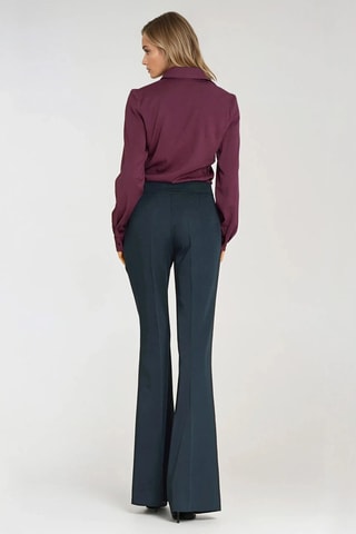 Pantalón flare - Azul