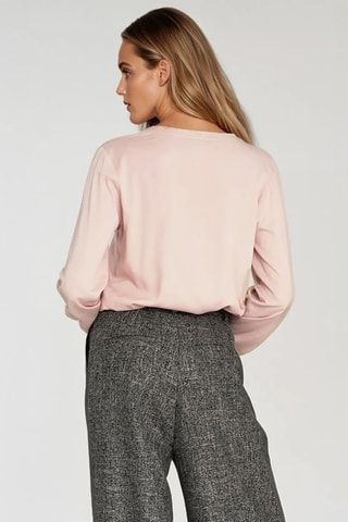 Blusa regular fit - Beige