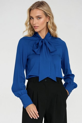 Blusa regular fit - Azul