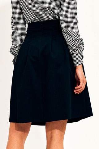 Falda evasé - Negro