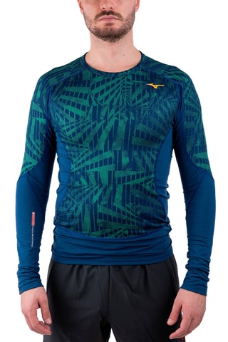 T-shirt - Blauw en Groen