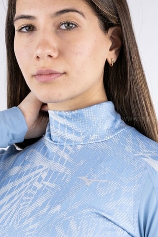 T-shirt - Hemelsblauw en Ecru