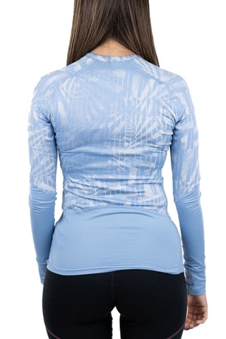 T-shirt - Hemelsblauw en Ecru