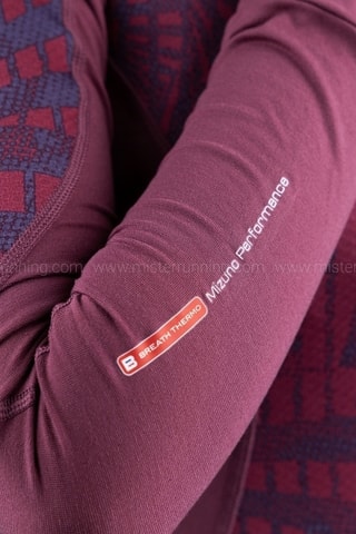 T-shirt - Paars en Bordeauxrood