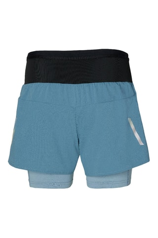 Runningshort - Pauwblauw