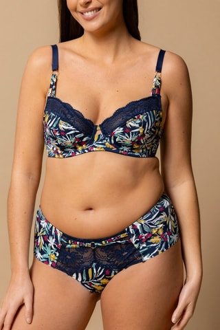 Shorty Vanuata - Bleu marine et blanc - Variance