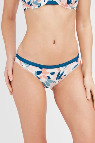 Culotte Les Quotidiens - Ivoire et orange