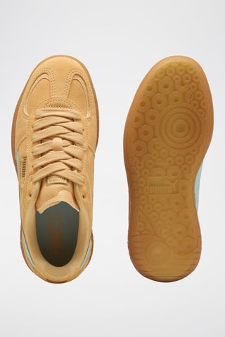 Zapatillas de piel Palermo Moda Xtra Gum - Marrón claro