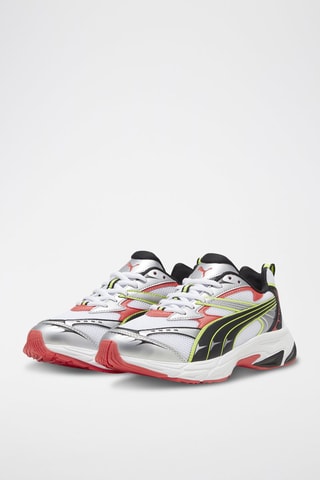 Zapatillas Puma Morphic - Plateado y blanco
