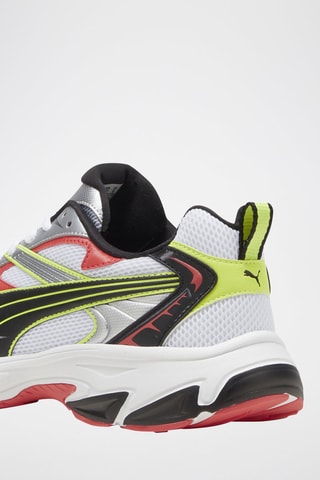 Zapatillas Puma Morphic - Plateado y blanco