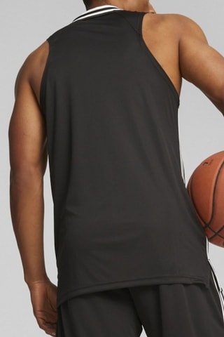 Camiseta de tirantes de baloncesto Hoops Team Game - Negro