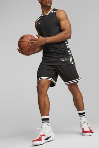 Camiseta de tirantes de baloncesto Hoops Team Game - Negro