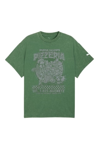 Camiseta Hoops x TMNT - Verde oliva