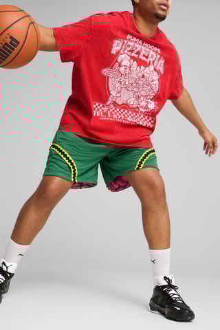 T-shirt Regular Fit Ninja Turtles- Rood