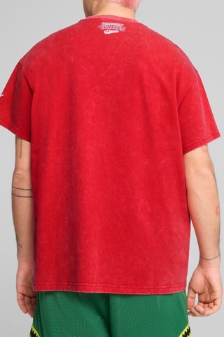 T-shirt Regular Fit Ninja Turtles- Rood