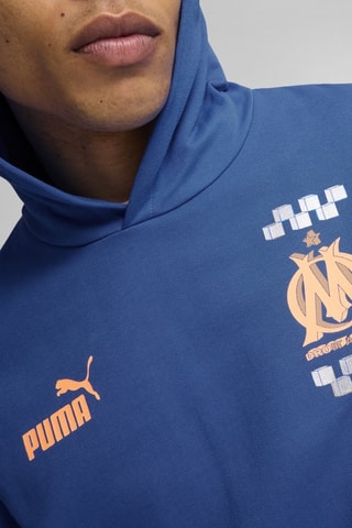 Sudadera con capucha Olympique de Marseille - Azul cobalto