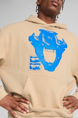 Sudadera con capucha Ancient Roars - Beige