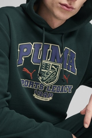 Sudadera con capucha Sports Legacy - Caqui