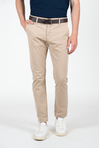 Pantalon regular - Beige