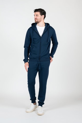 Sweat à capuche - Bleu