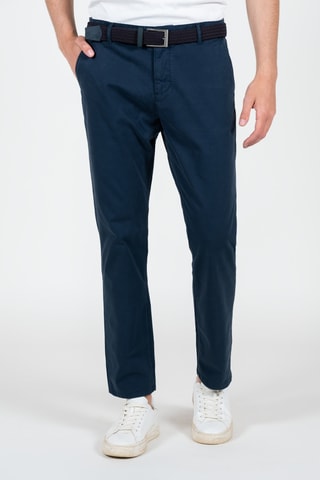 Pantalon regular - Bleu